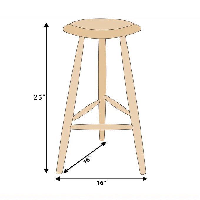 Arlo Stool - Natural