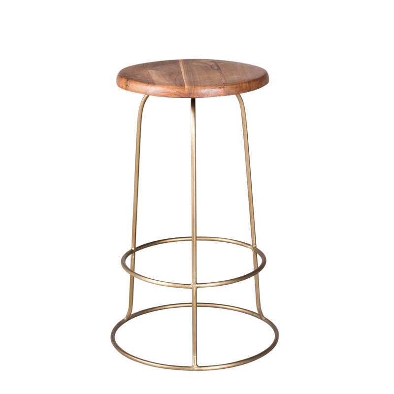 Wilco Counter Stool - Brass