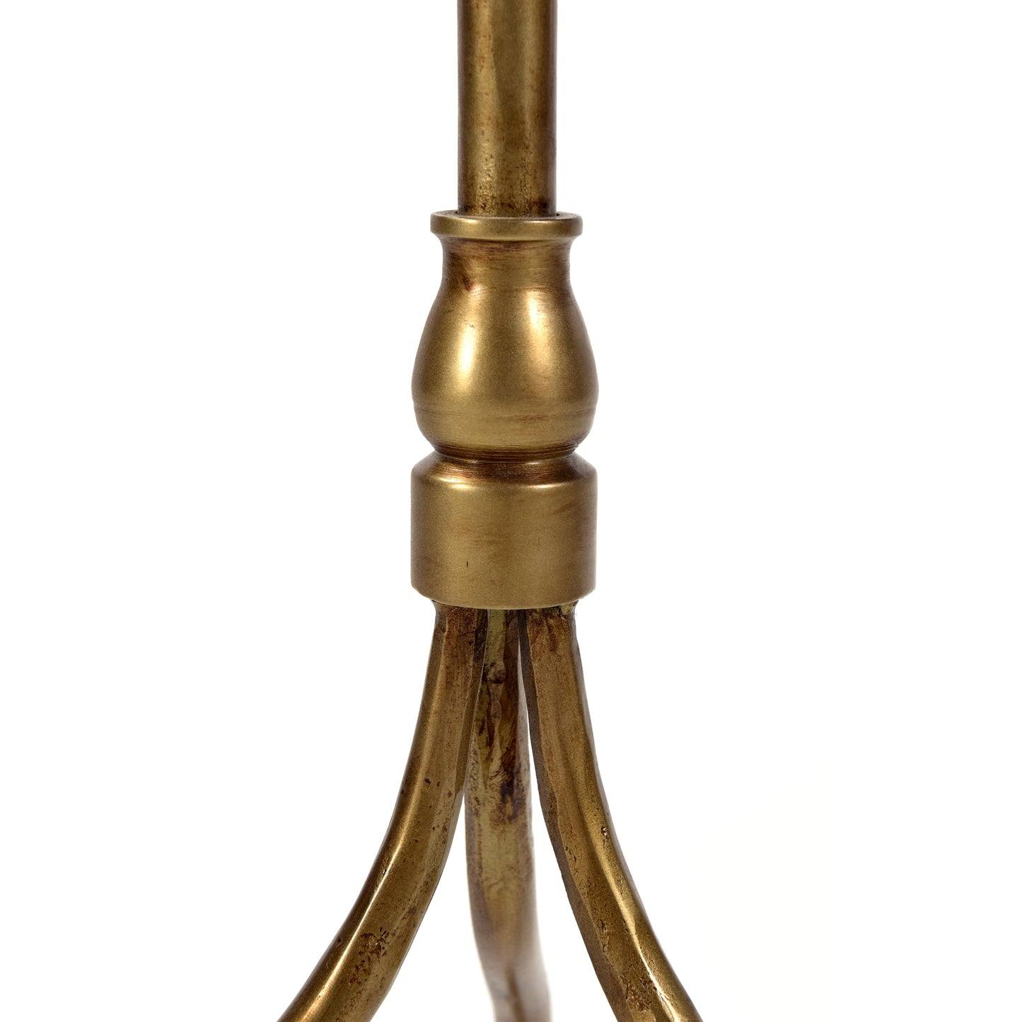 Evans Iron Pedestal - Brass