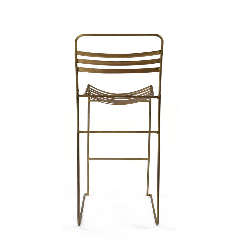 Tobin Counter Stool - Brass ( Set Of 2 )