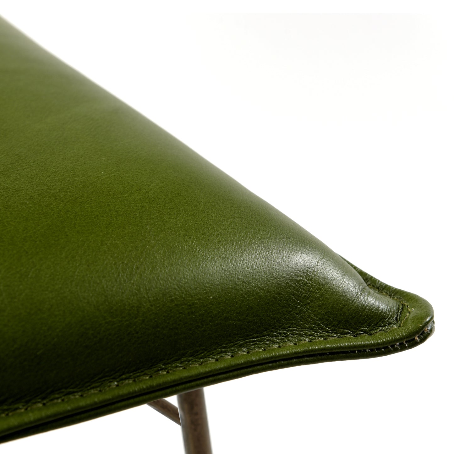 Carlson Leather Dining Chair - Green ( Set of 2 )