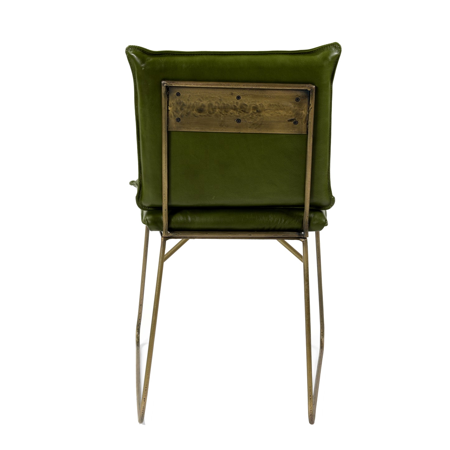Carlson Leather Dining Chair - Green ( Set of 2 )