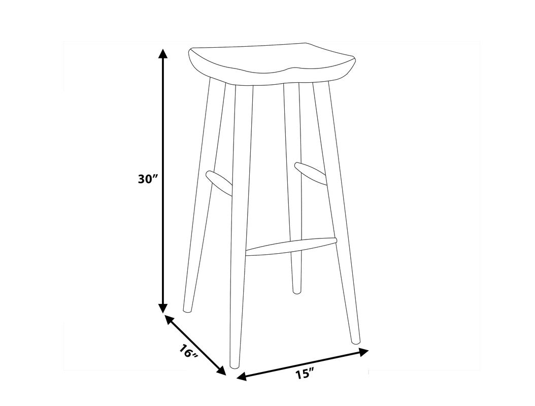 Sven Barstool - Walnut