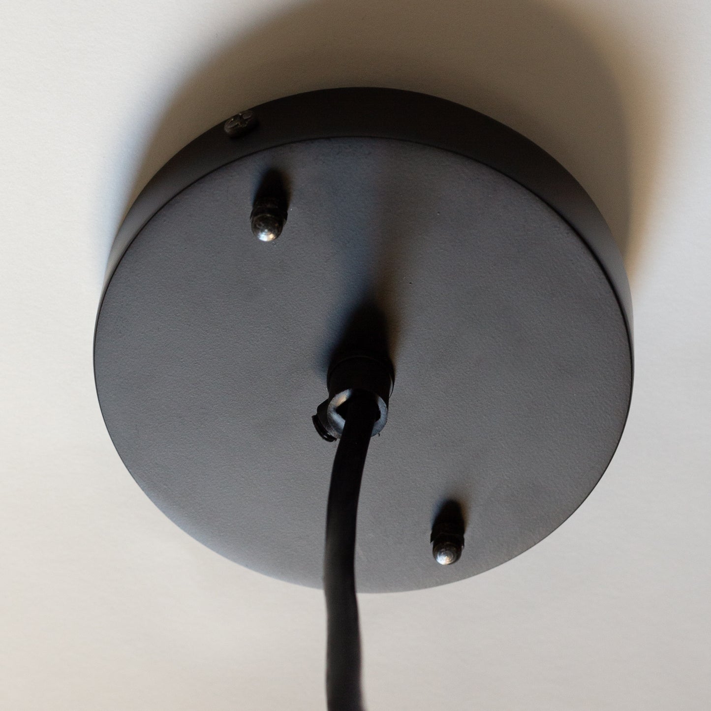Dome Rattan Light - Black