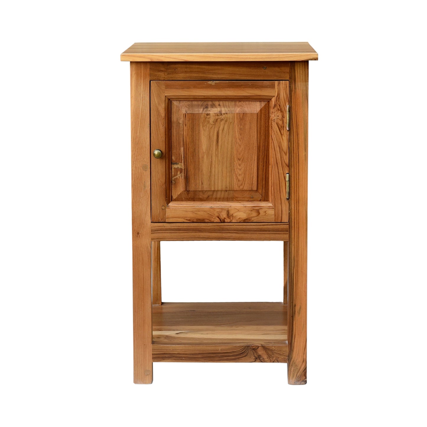 1-Door Teak Nightstand