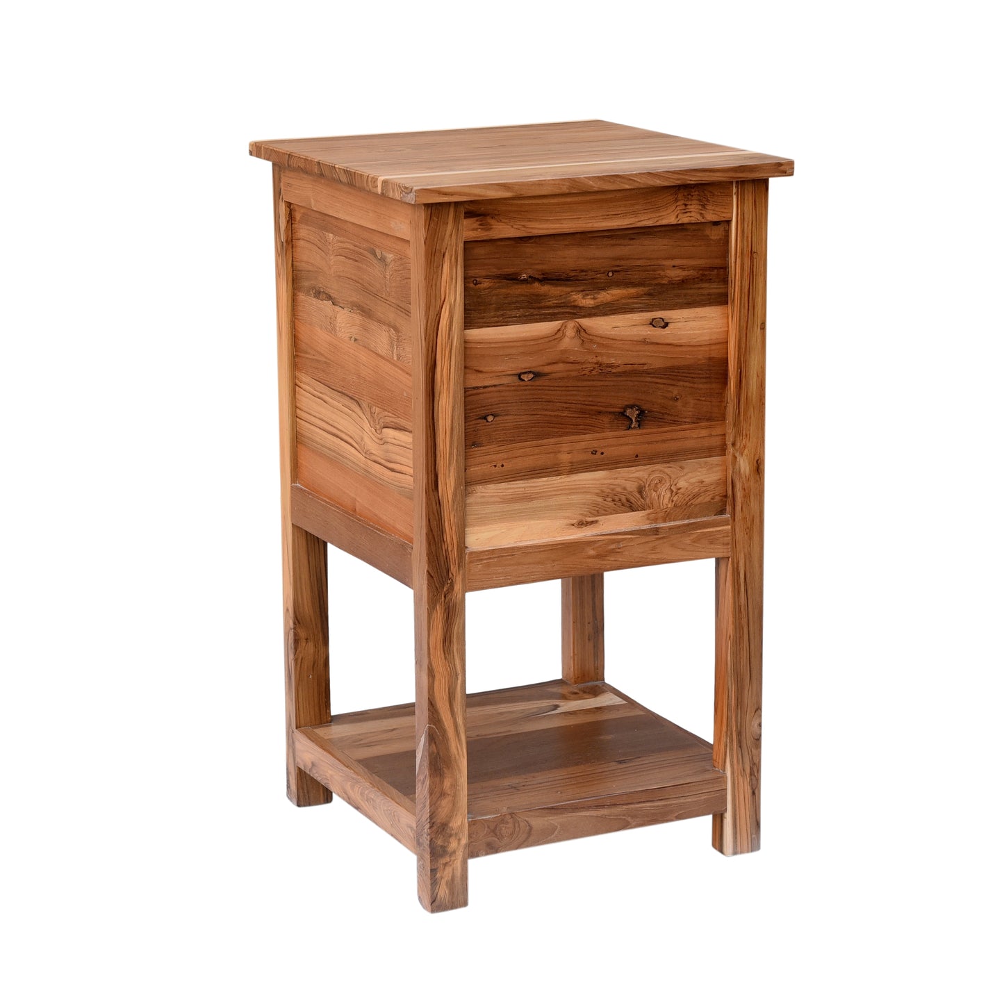 1-Door Teak Nightstand