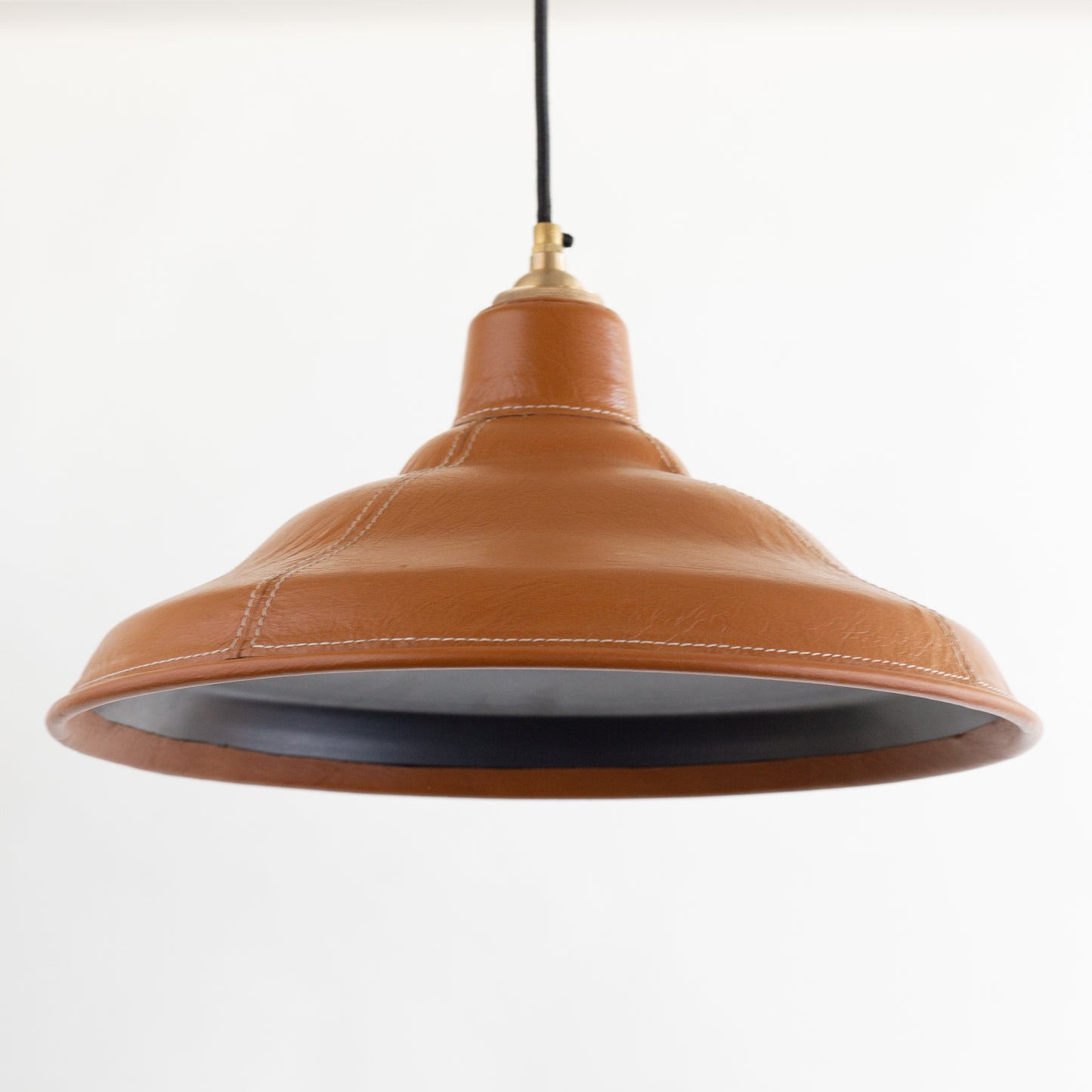 Leather Shades - Tobacco + Brass