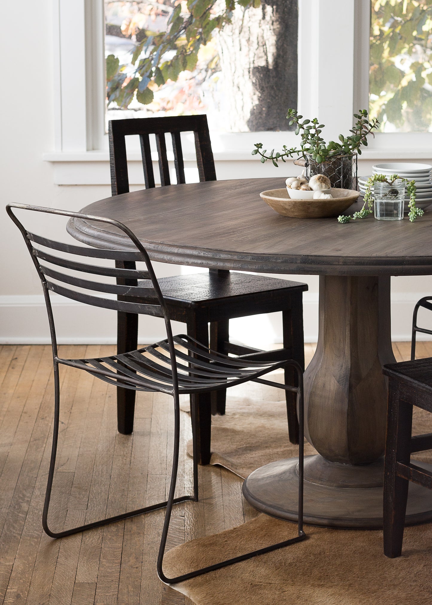 Tobin Stacking Dining Chair ( Set of 4 )