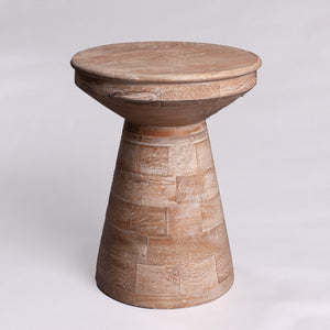 Hammered Side Table