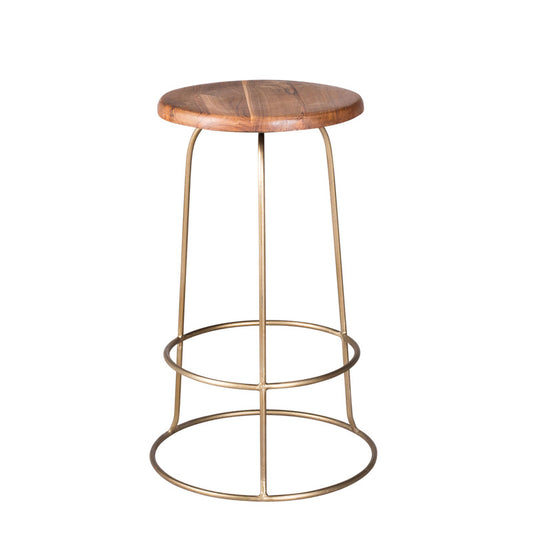 Wilco Counter Stool - Brass