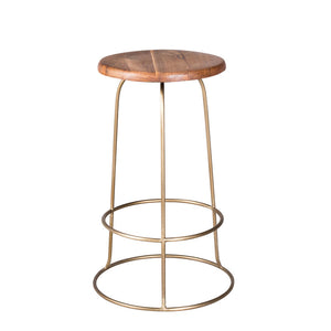 Wilco Counter Stool - Brass