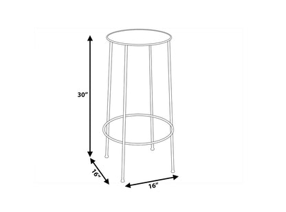 Parker Bar Stool - Brass ( Set Of 2 )
