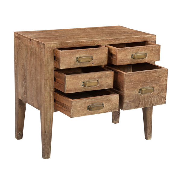 Cowdell 5 Drawer End Table