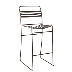 Tobin Stacking Bar Chair - Black ( Set Of 2 )