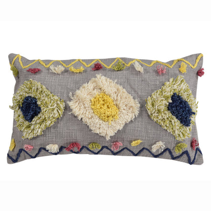 Sofia - Grey Cushion 14x20