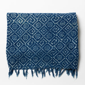 Diamond Indigo Throw