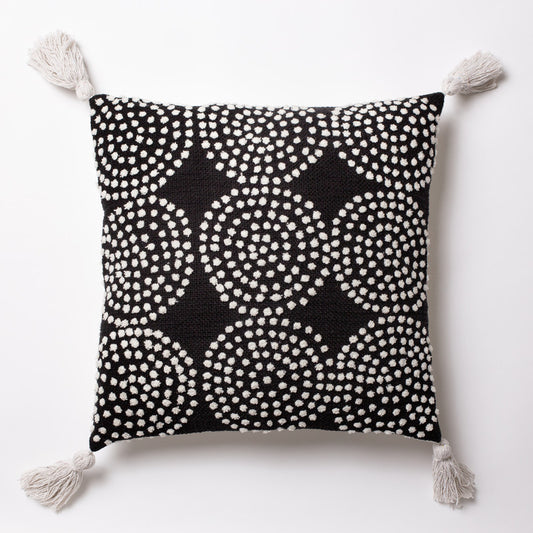 9 dot - Black Cushion 20x20