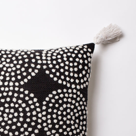 9 dot - Black Cushion 20x20