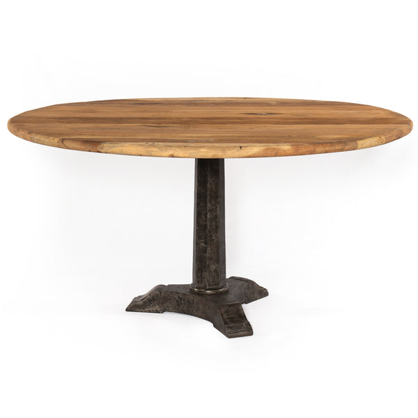 Argus Round Dining Table - Reclaimed Wood