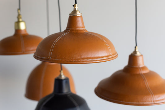 Leather Shades - Brass