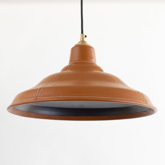 Leather Shades - Tobacco + Brass
