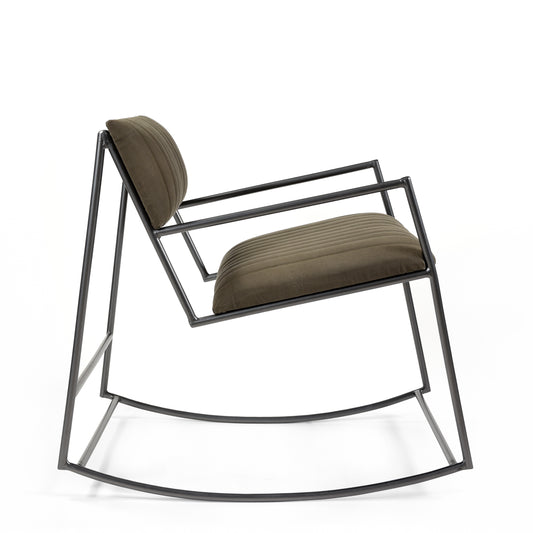 Beau Canvas Rocking Chair